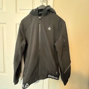 Reebok Charcoal Full-Zip Jacket